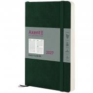 Дневник датированный Partner Soft Skin Axent A5 2027 8810-27-23-A темно-зеленый