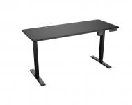 Стіл комп'ютерний Cougar Royal 150 Mossa (Black) з електричним регулюванням висоти