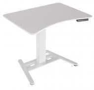Стол компьютерный Kulik System с регулируемой высотой E-TABLE ONE белый 320101W Стол компьютерный Kulik System с регулируемой высотой E-TABLE ONE белый 320101W