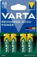 Аккумулятор Varta Rechargeable 2100 mAh AA (пальчиковые) 4 шт. (56706101404)