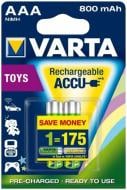 Аккумулятор Varta Varta TOYS ACCU AAA 800mAh BLI 2 NI-MH (56783101402) AAA (мизинчиковые) 2 шт. (56783101402)