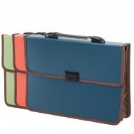 Портфель 39634Е мiкс 1 вiділення А4 на замку Magic Cube Line Deli