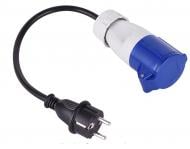 Адаптер-переходник Electraline силовой 16A с заземлением