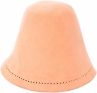 Шапка для сауны HUSST Элит Персик №8 с кроличьим пухом крашеная