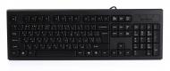 Клавиатура A4Tech (KRS-83 PS/2 (Black)) black