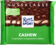 Шоколад Ritter Sport Молочный с кешью 100 г