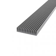 Профиль 122х26 мм 2 м алюминий/серебро Профиль 122х26 мм 2 м алюминий/серебро