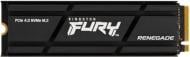 SSD-накопичувач Kingston Fury Renegade + радіатор 500GB M.2 PCI Express 4.0 x4 3D TLC NAND (SFYRSK/500G)