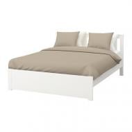Каркас двоспального ліжка IKEA SONGESAND 140 x 200 см Білий (792.412.85)