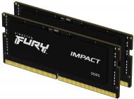 Оперативная память Kingston SODIMM DDR5 32 GB (2x16GB) 4800 MHz (KF548S38IBK2-32) FURY Impact