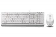 Комплект клавіатура та миша A4Tech Fstyler F1010 White