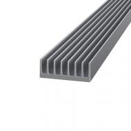 Профиль 72х26 мм 1 м алюминий/серебро