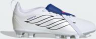 Бутсы Adidas PREDATOR CLUB FT EL FG/MG J Cloud White/Zero Metalic/Royal Blue JQ0709 р.36 белый
