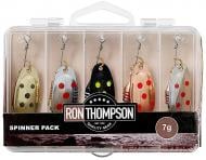 Набор блесен-вращающихся DAM 7 г в коробке Spinner Pack 5шт разноцветный