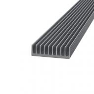 Профиль 92х26 мм 2 м алюминий/серебро