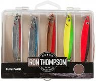 Набор блесен-колебаток DAM 26 г в коробке Slim Pack 9см 5шт разноцветный