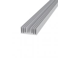 Профиль 83х35 мм 1 м алюминий/серебро
