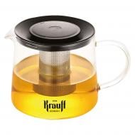 Чайник заварочный Krauff с ситечком стеклянный 1 л 26-177-038