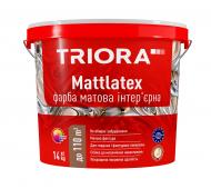 Краска интерьерная акриловая Triora Mattlatex мат белый 3,5 кг