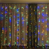 Декоративная гирлянда Altalusse (INL-2703E-300 Multicolor) встроенный светодиод (LED) 300 ламп 3 м