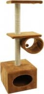 Когтеточка Природа Д22 с барабаном светло-коричневая 36х36х107 см