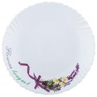 Тарелка десертная Vittora Цветочная симфония Wave 190 мм V-190F