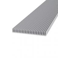 Профиль 200х25 мм 3 м алюминий/серебро