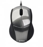 Мышка A4Tech N-100-1 (Carbon) grey