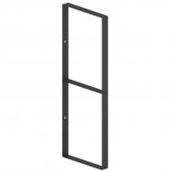 Кронштейн для полок Valore Двойной прямоугольник Loft черный SB3-DR-21
