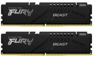 Оперативна пам'ять Kingston DDR5 SDRAM 16 GB (2x8GB) 6000 MHz (KF560C40BBK2-16) FURY Beast Black