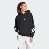 Джемпер Adidas W FI 3S OH HD JC5426 р.XL черный