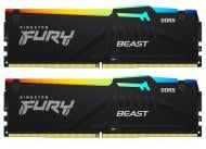 Оперативна пам'ять Kingston DDR5 SDRAM 16 GB (2x8GB) 6000 MHz (KF560C36BBEAK2-32) FURY Beast RGB
