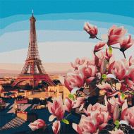 Картина по номерам Парижские магнолии 40x50 см Идейка