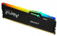 Оперативная память Kingston DDR5 SDRAM 32 GB (1x32GB) 5600 MHz (KF556C40BBA-32) Beast Black RGB