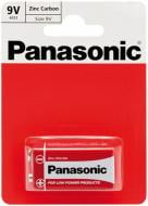 Батарейка Panasonic RED ZINK 6F22 BLI 1 (6F22REL/1BP)