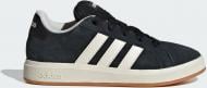 Кроссовки детские Adidas GRAND COURT 00s K CBLACK/OWHITE/GUM10 JH6178 р.33 черные
