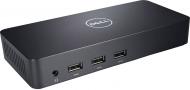 Порт-репликатор Dell USB 3.0 Ultra HD Triple Video Docking Station D3100 EUR (452-BBOT)