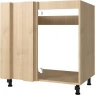 Тумба нижня мийка лівий щит 800x820x522 мм клен