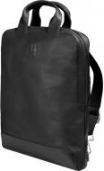 Сумка-рюкзак Moleskine Classic Device Bag 15“ вертикальна чорний шкіряний (8058647623047)