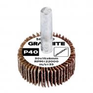 Круг лепестковый GRAPHITE 30 мм P40 58T400