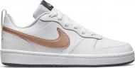 Кроссовки для девочек демисезонные Nike COURT BOROUGH LO2 BQ5448-116 р.37,5 белые