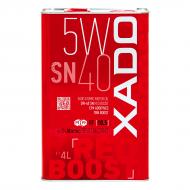 Моторна олива синтетична XADO SN Red Boost 5W-40 4 л (ХА 26269)