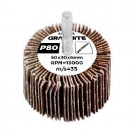 Круг лепестковый GRAPHITE 50 мм P80 58T395