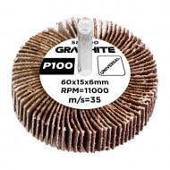 Круг лепестковый GRAPHITE 60 мм P100 58T390