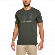 Футболка Under Armour UA Boxed Sportstyle SS 1305660-331 р.M зеленый