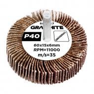 Круг лепестковый GRAPHITE 60 мм P40 58T387