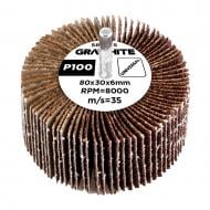 Круг лепестковый GRAPHITE 80 мм P100 58T385