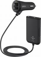 Зарядний пристрій у машину Belkin Road Rockstar USB Charger Black (F8M935bt06-BLK)