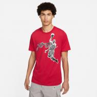 Футболка Jordan M J AIR DFCT GFX SS CREW DH8924-687 р.2XL червоний Футболка Jordan M J AIR DFCT GFX SS CREW DH8924-687 р.2XL червоний