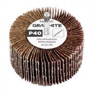 Круг лепестковый GRAPHITE 80 мм P40 58T380